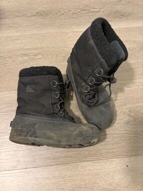 Sorel Kids‎ Black Winter Waterproof Boots